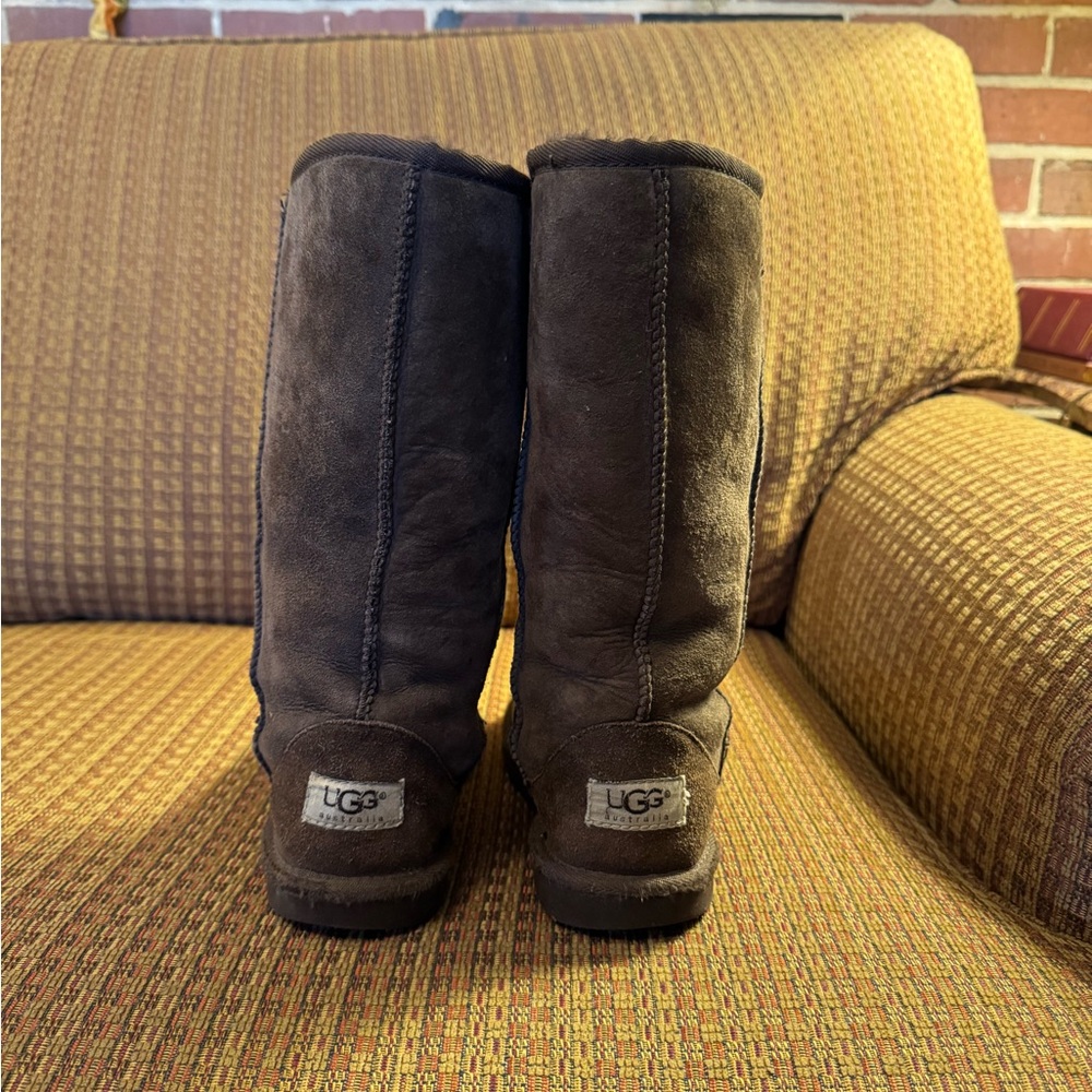 UGG Dark Brown Tall Boots